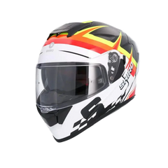 SHIRO RAPTOR PEGASUS Moto Integrali Caschi Bianco Nero Giallo Rosso 