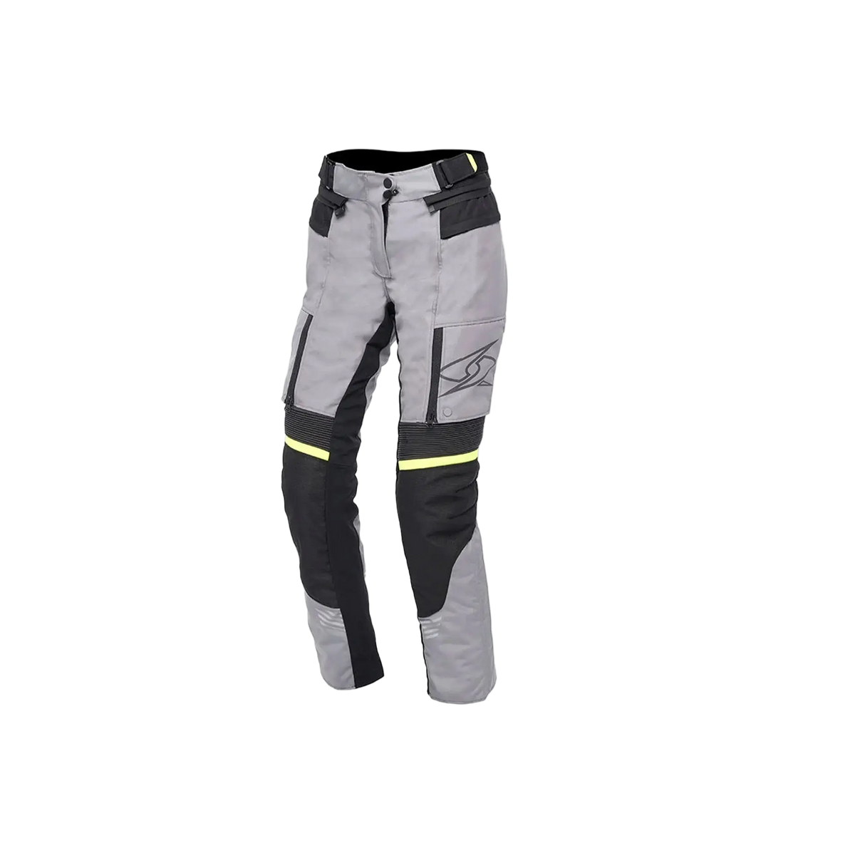 SPYKE Equator Dry Techno Pantaloni Donna Grigio Antracite Giallo 