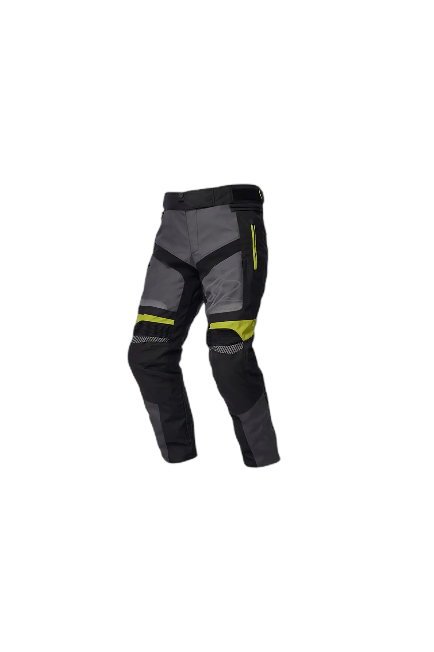 SPYKE Meridian Dry Techno Uomo Pant Nero Antracite Giallo 