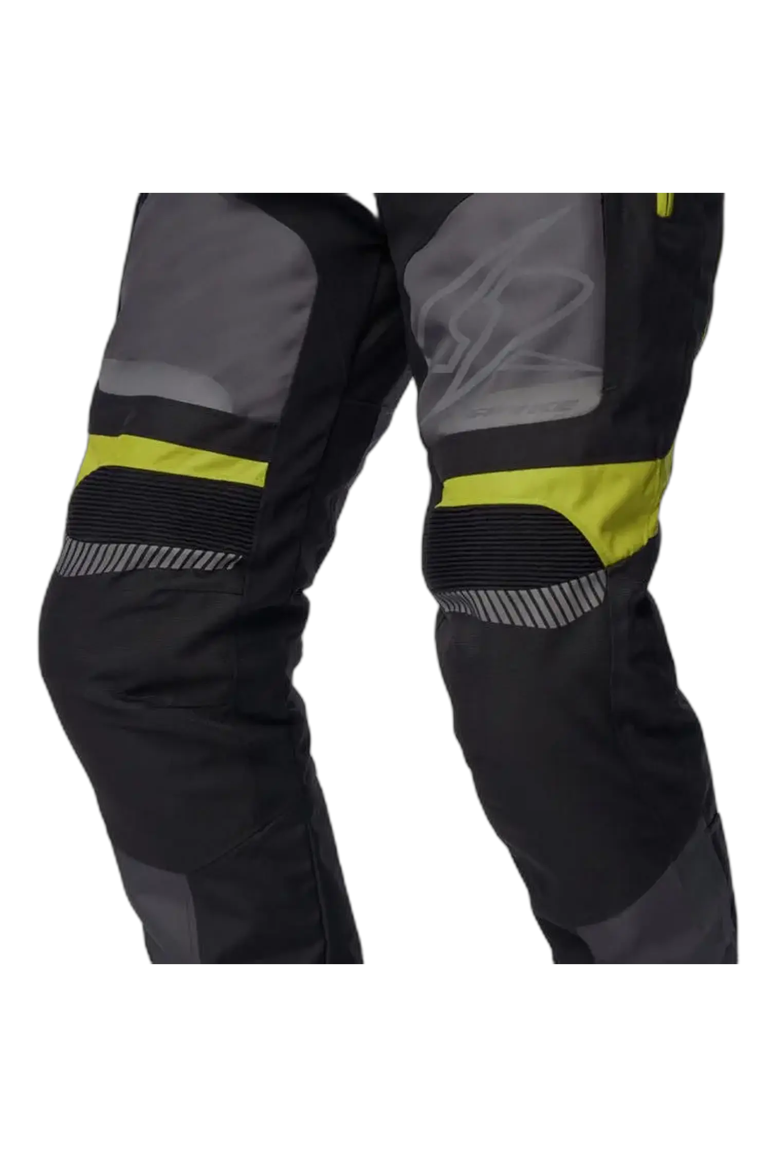 SPYKE Meridian Dry Techno Uomo Pant Nero Antracite Giallo 