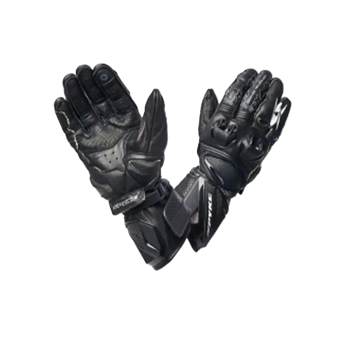 SPYKE Tech Pro Uomo Corse Guanti Nero 