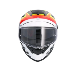 SHIRO RAPTOR PEGASUS Moto Integrali Caschi Bianco Nero Giallo Rosso 