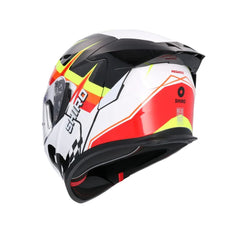 SHIRO RAPTOR PEGASUS MOTO INTEGRALI CASCHI BIANCO NERO GIALLO ROSSO 