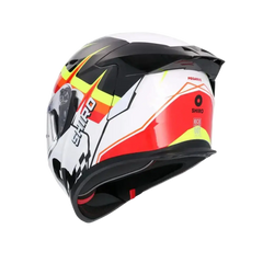 SHIRO RAPTOR PEGASUS Moto Integrali Caschi Bianco Nero Giallo Rosso 
