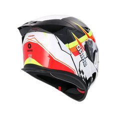 SHIRO RAPTOR PEGASUS Moto Integrali Caschi Bianco Nero Giallo Rosso 