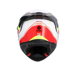 SHIRO RAPTOR PEGASUS Moto Integrali Caschi Bianco Nero Giallo Rosso 