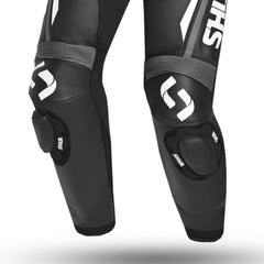 SHUA INFINITY TUTA MOTO 2 PC UOMO NERO BIANCO ANTRACITE 