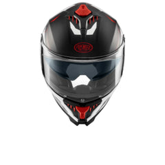Casco integrale Premier TYPHOON RS 2 BM Nero Bianco Nero Rosso PINLOCK INCLUSO 