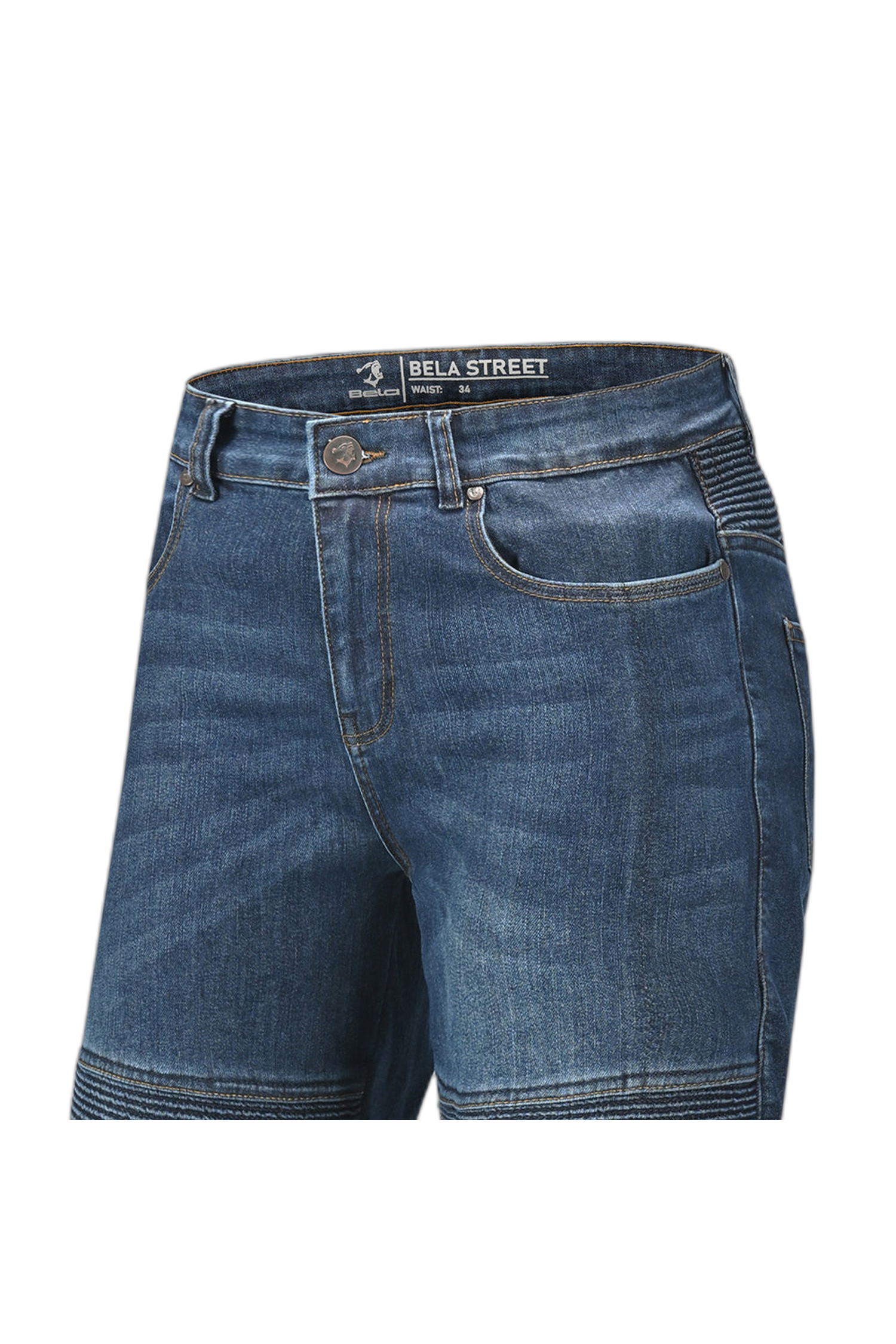 BELA STREET LADY PANTALONI DA DONNA OMOLOGATI CE JEANS BLU 