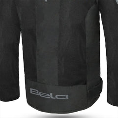 Bela Mesh Pro Estivo traforato  Uomo Nero in tessuto per moto back lower