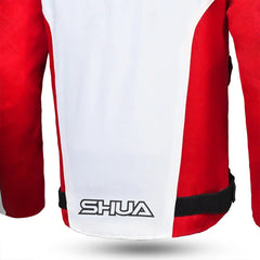 Shua Immortal Jacket impermeabile Rosso back vast