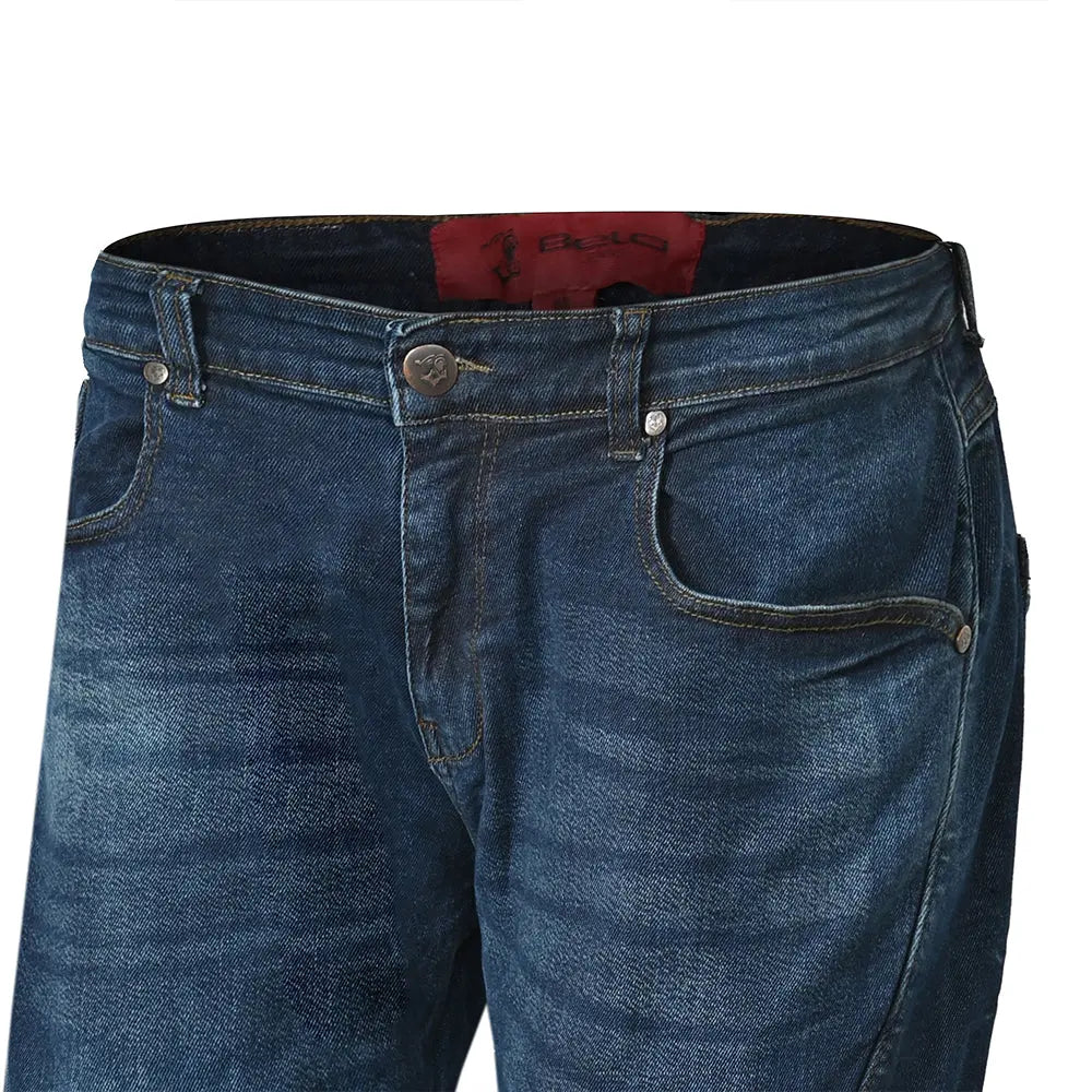 BELA - PANTALONI DI JEANS ROCKER BLU SCURO 