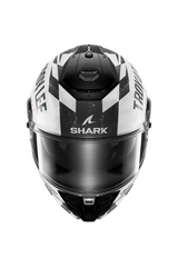 SHARK SPARTAN RS Moto Integrali Caschi Blanco Negro 