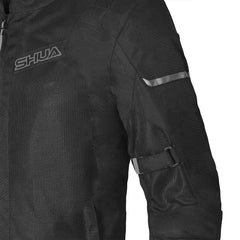 SHUA - GIACCA IN TESSUTO GRAVITY LITE NERO/GRIGIO Estivo traforato Uomo 