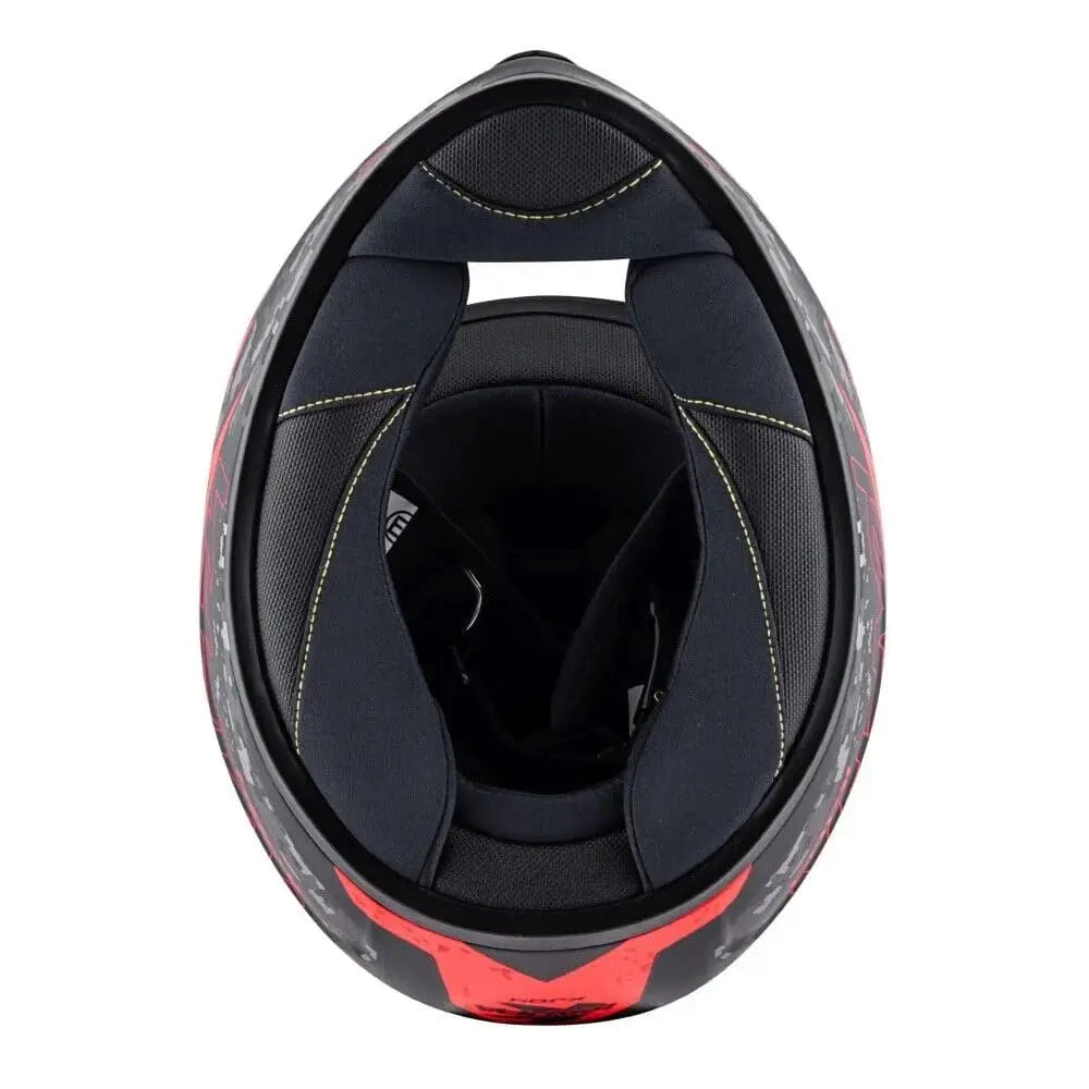 KAPPA KJ04 Boomd Prox Junior Moto Integrali Caschi Nero Rosso