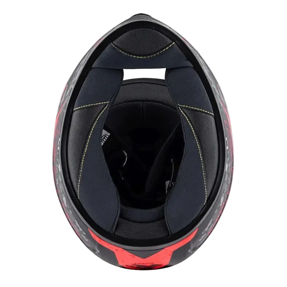 KAPPA KJ04 Boomd Prox Junior Moto Integrali Caschi Nero Rosso 