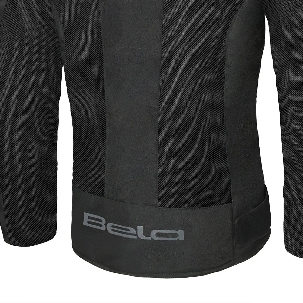 Bela Mesh Pro Estivo traforato Donna Nero in tessuto per moto 
