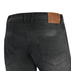 R-tech Valencia Omologato CE livello AA Jeanss UOMO Nero 34L