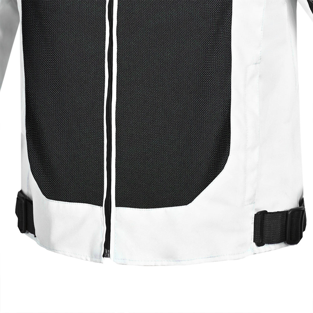 R-TECH SPIRAL MESH GIACCA MOTO UOMO IN TESSUTO NERO/BIANCO/GRIGIO/ROSSO 