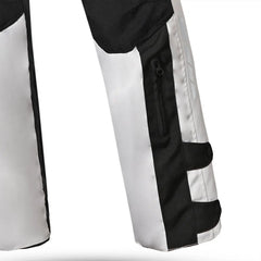 BELA CROSSROAD EXTREME WP PANTALONI UOMO MOTO TESSUTO GHIACCIO GRIGIO ROSSO 