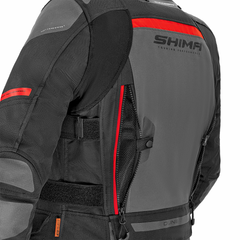 SHIMA DUNE LADY CHAQUETA TEXTIL DE MOTO ROJO 