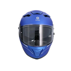 SHIRO FF939 Alpha Moto Integrali Caschi Opaco Blu 