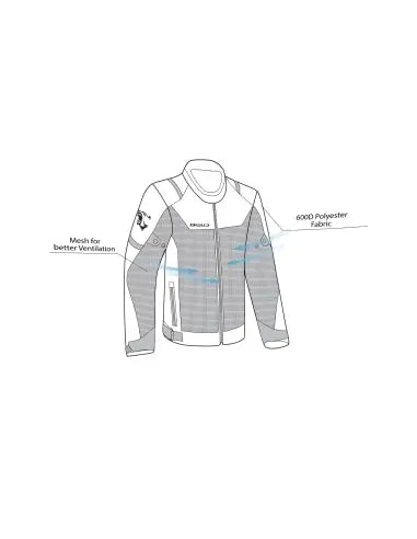 BELA - MESH PRO Marrón - CHAQUETA