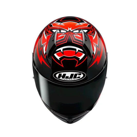 HJC C10 DIABLO MASK MC1 Integrale Turismo Moto Casco