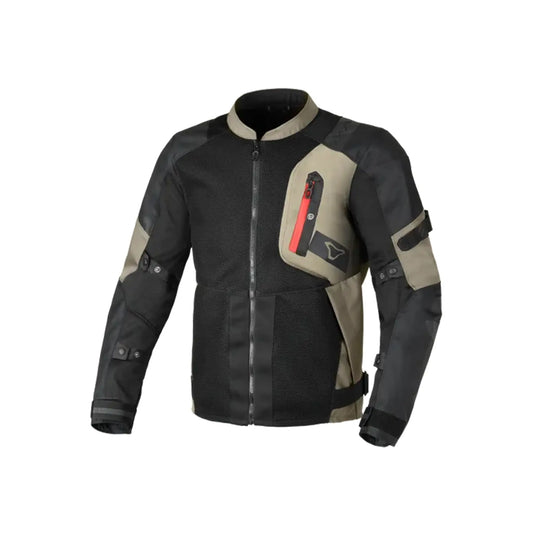 Macna Raddic Chaqueta textil Man Black/taupe - SECURTEX MOTOR S.L (t/a MaximoMoto)