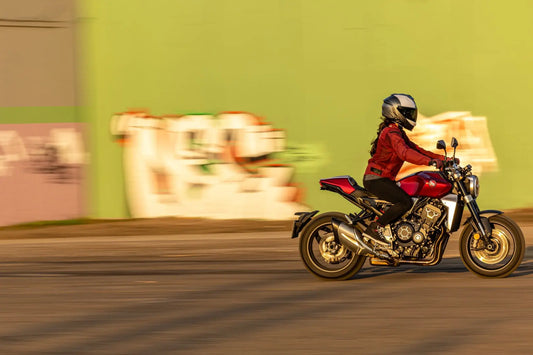 MACNA VELOTURA Mujer Urbana Moto Chaqueta Rojo Oscuro – Yamoto.it