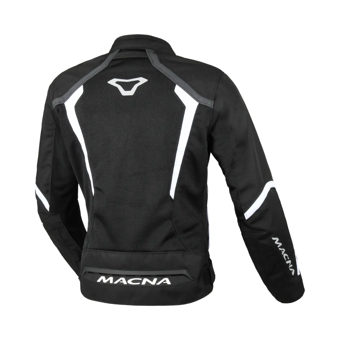 Macna Grisco Chaqueta textil Lady Black/white - SECURTEX MOTOR S.L (t/a MaximoMoto)