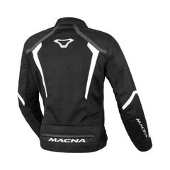 Macna Grisco Chaqueta textil Lady Black/white - SECURTEX MOTOR S.L (t/a MaximoMoto)