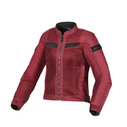 MACNA VELOTURA Mujer Urbana Moto Chaqueta Rojo Oscuro – Yamoto.it