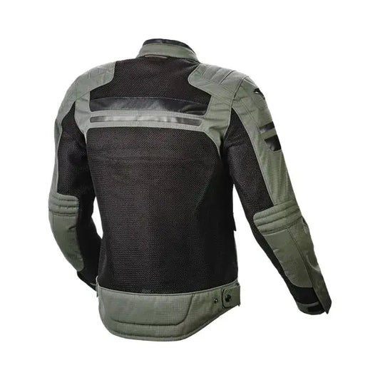 MACNA Fluent Moto Hombre Textil Chaqueta Verde Negro – Yamoto.it