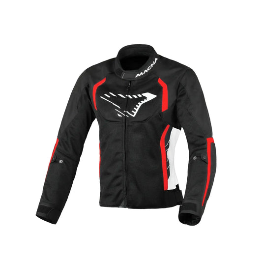 Macna Grisco Chaqueta textil Lady Black/white/red – Yamoto.it