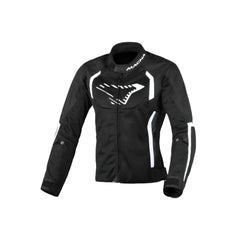 Macna Grisco Chaqueta textil Lady Black/white - SECURTEX MOTOR S.L (t/a MaximoMoto)