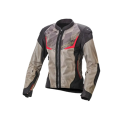 Macna Orcano Giacca in tessuto donna Marrone/nero/rosso 