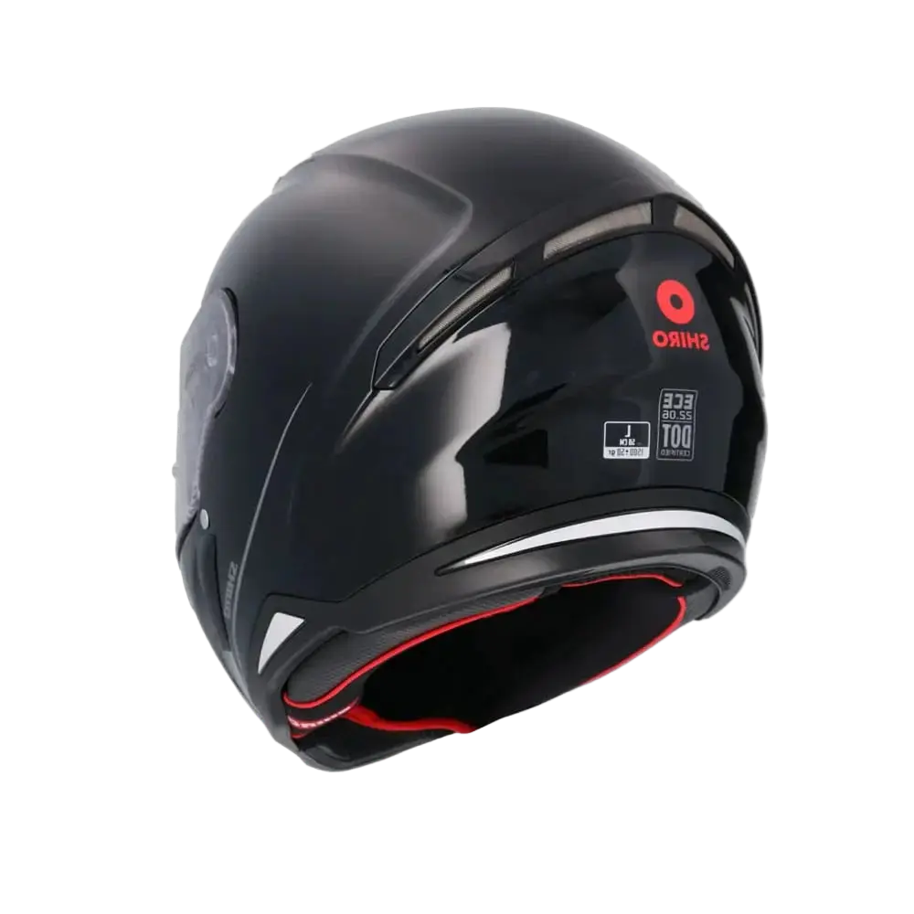 SHIRO Sh-890 Hunter Moto integrali Caschi Nero 