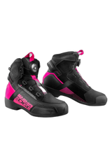 SHIMA STIVALI EDGE VENTED SCARPE MOTOCICLO DONNA ROSA 