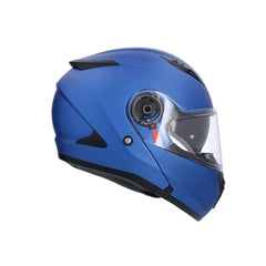 SHIRO SH-508 EXPLORER MOTO MODULARI CASCHI OPACO BLU 