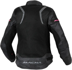 Macna Velotura Camo in tessuto da donna Nero grigio mimetico 