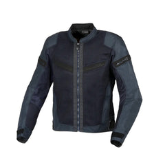 MACNA VELOTURA Hombre Textil Moto Chaqueta Azul Oscuro
