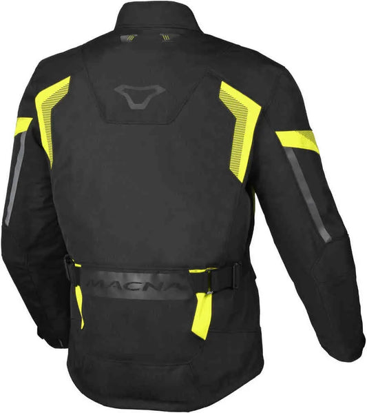 MACNA Vaulture Textil Impermeable Chaqueta Negro Amarillo Fluo – Yamoto.it