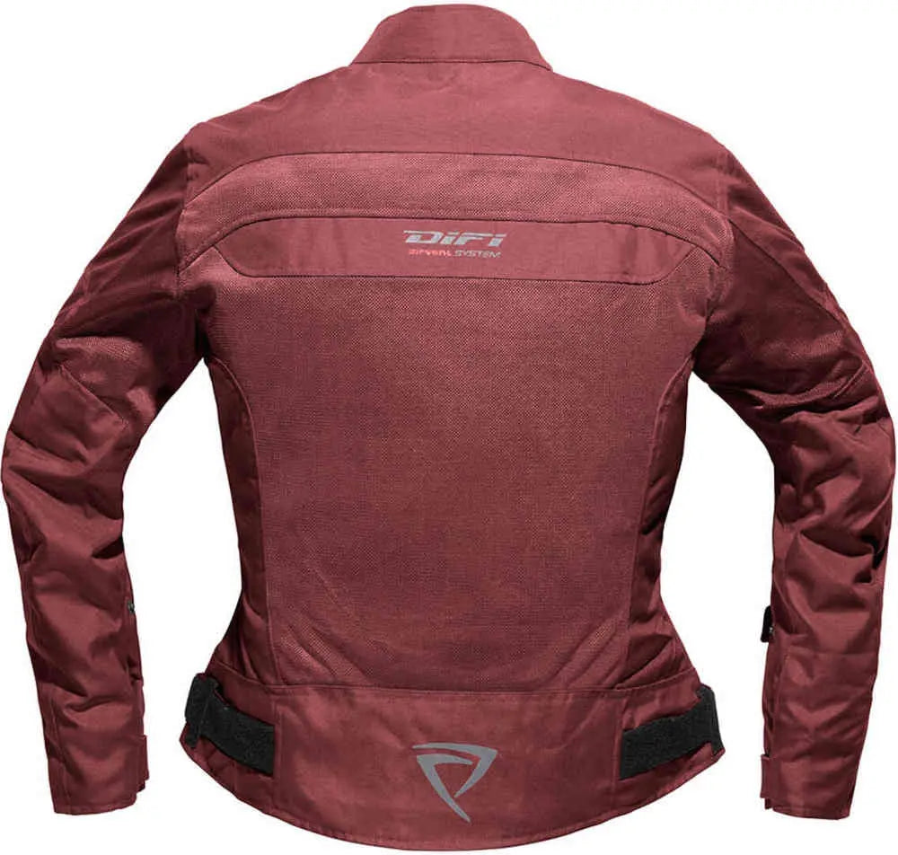 DIFI Ibiza Air Donna  Giacca Tessile Rosso 