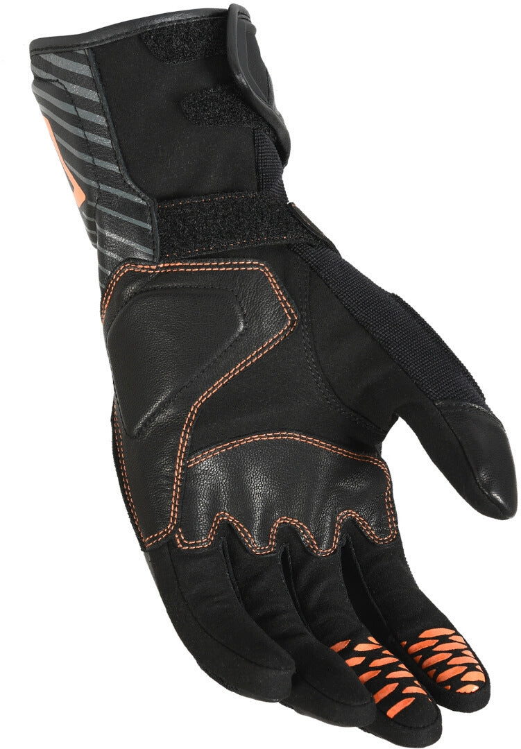 MACNA TEMPO HOMBRES GUANTES MOTO PERFORADO NEGRO GRIS NARANJA