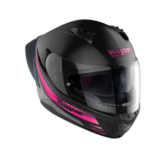 NOLAN N60-6 SPORT OUTSET 023 MOTO INTEGRALI CASCHI NERO FUCSIA