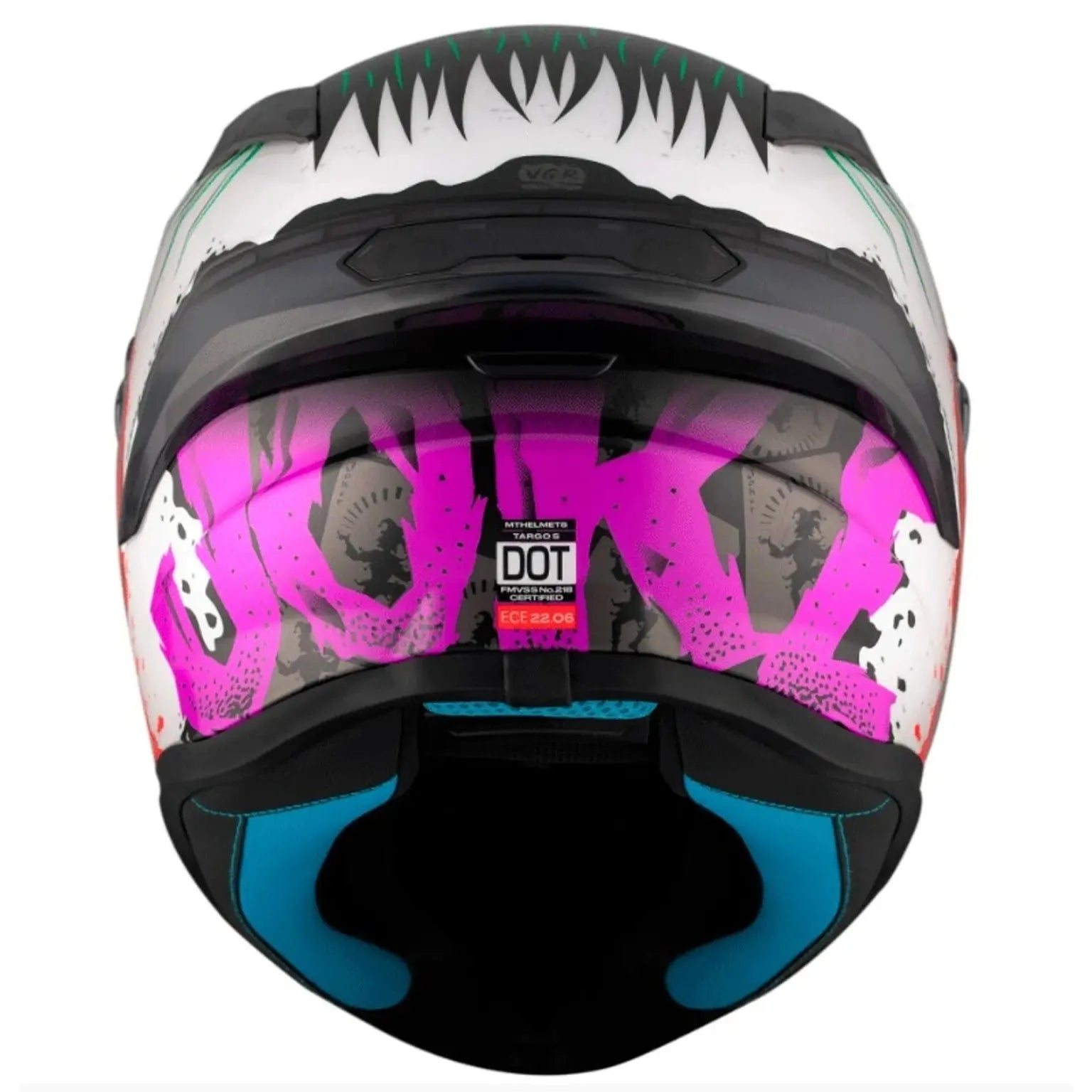 MT TARGO S JOKE A5 BRILLO Cascos Integrales de Moto