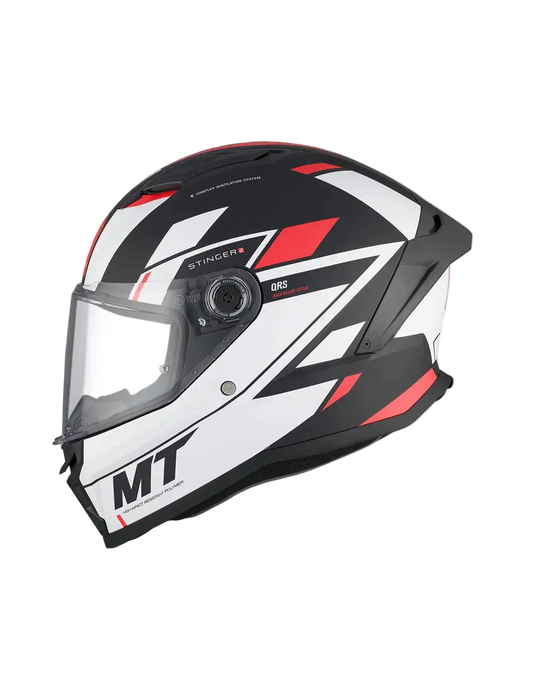 MT STINGER 2 ZIVZE B5 Opaca Moto integrale Caschi 