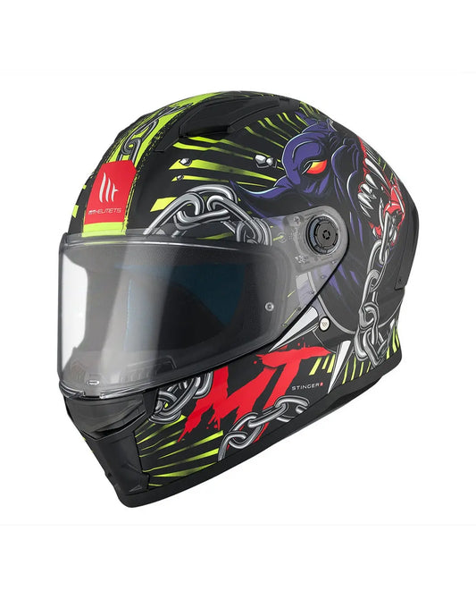 MT Stinger 2 AKIN A3 mate Casco integral para motocicleta homologación ECE