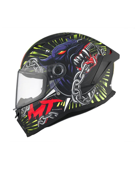 MT Stinger 2 AKIN A3 mate Casco integral para motocicleta homologación ECE